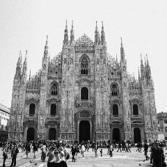 A milánói dóm Olaszország